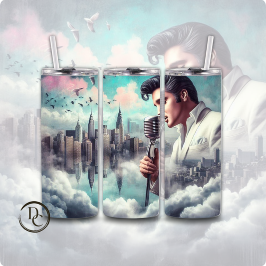 Elvis 20 oz Custom Sublimation Tumbler Stainless Steel 19