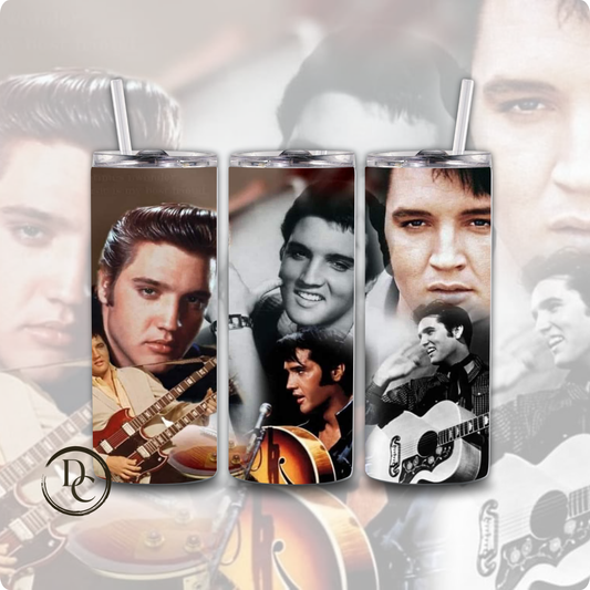 Elvis 20 oz Custom Sublimation Tumbler Stainless Steel 22