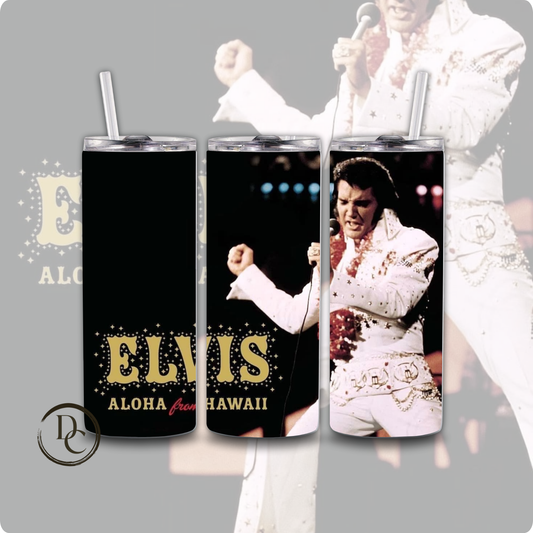 Elvis 20 oz Custom Sublimation Tumbler Stainless Steel 23