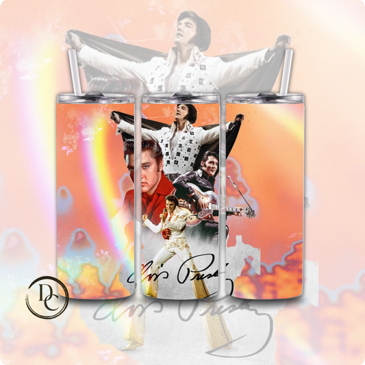 Elvis 20 oz Custom Sublimation Tumbler Stainless Steel 5
