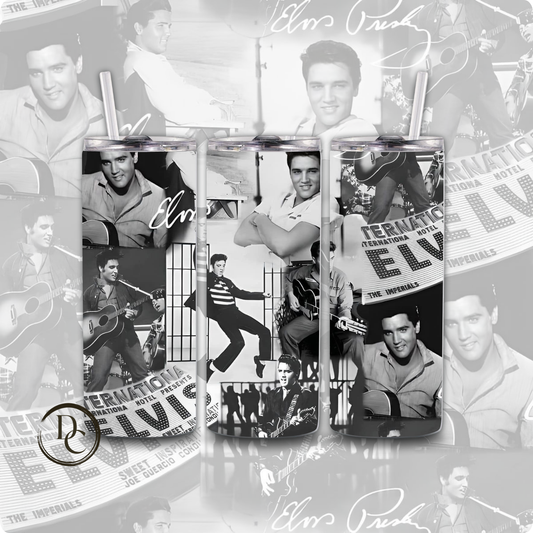 Elvis 20 oz Custom Sublimation Tumbler Stainless Steel 6