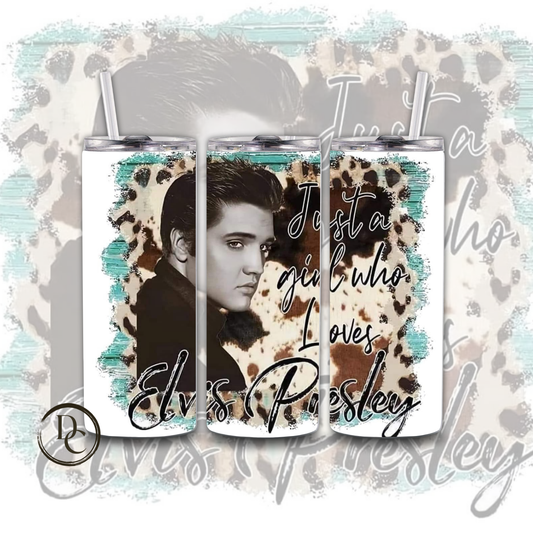 Elvis 20 oz Custom Sublimation Tumbler Stainless Steel 8