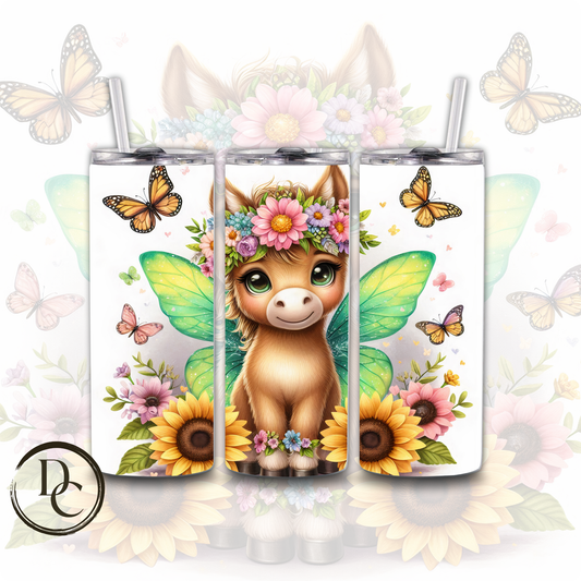 Horse with Fairy Wings Animals 20 oz Custom Sublimation Tumbler Stainless Steel 11