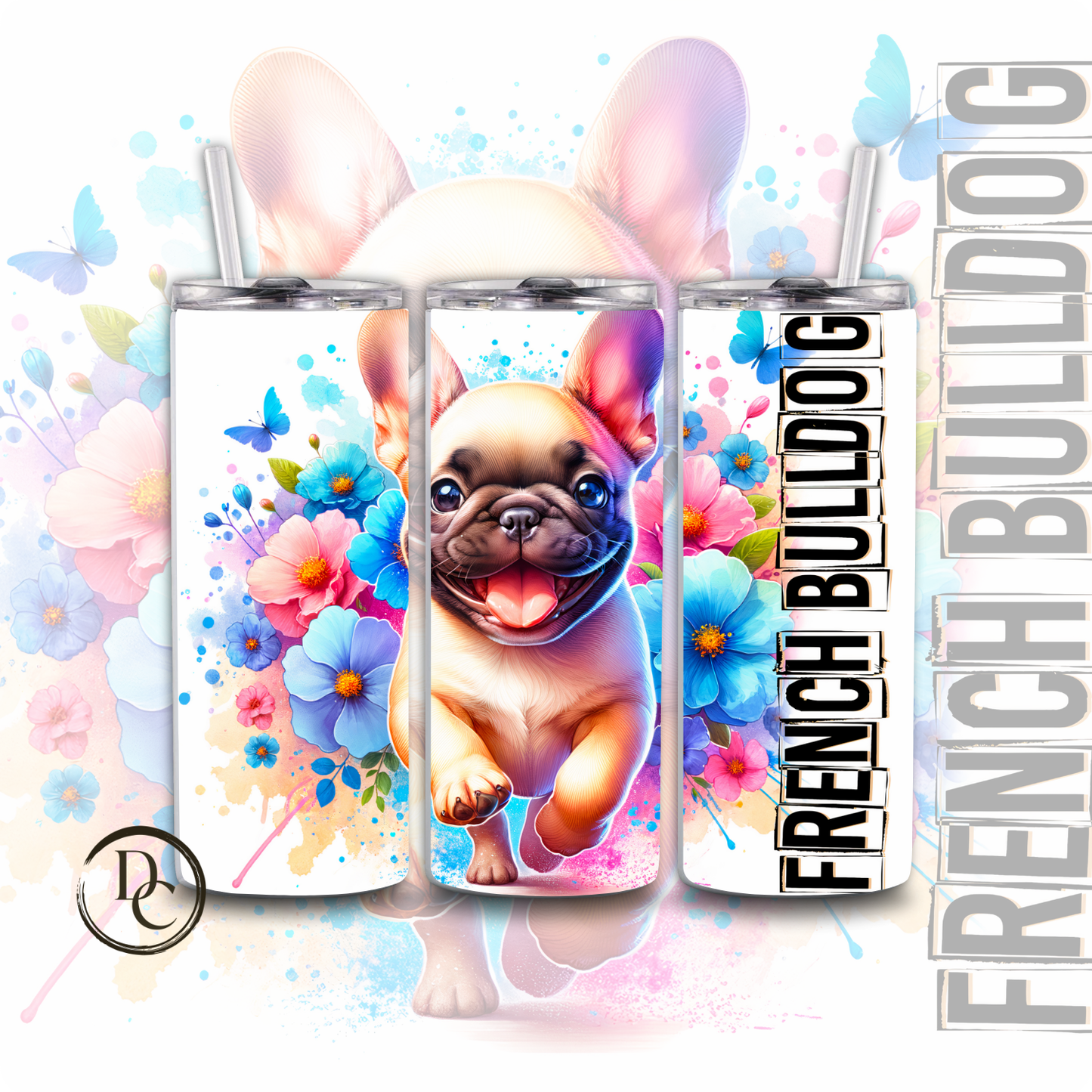 Dalmatian 20 oz Custom Sublimation Tumbler Stainless Steel 6