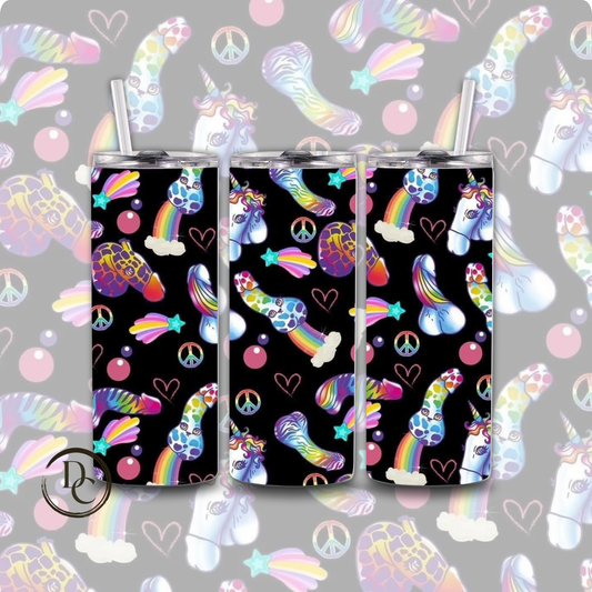 RAINBOW 20 oz Custom Sublimation Tumbler Stainless Steel13