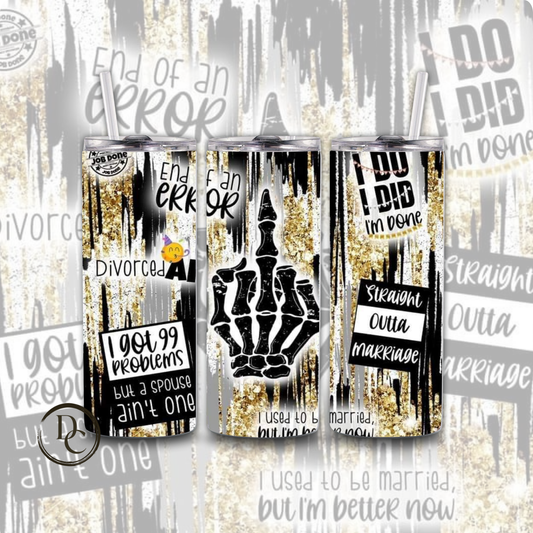End Of An Error 20 oz Custom Sublimation Tumbler Stainless Steel 19