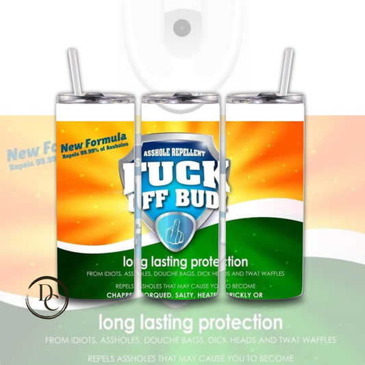 Fuck Off Spray 20 oz Custom Sublimation Tumbler Stainless Steel 2