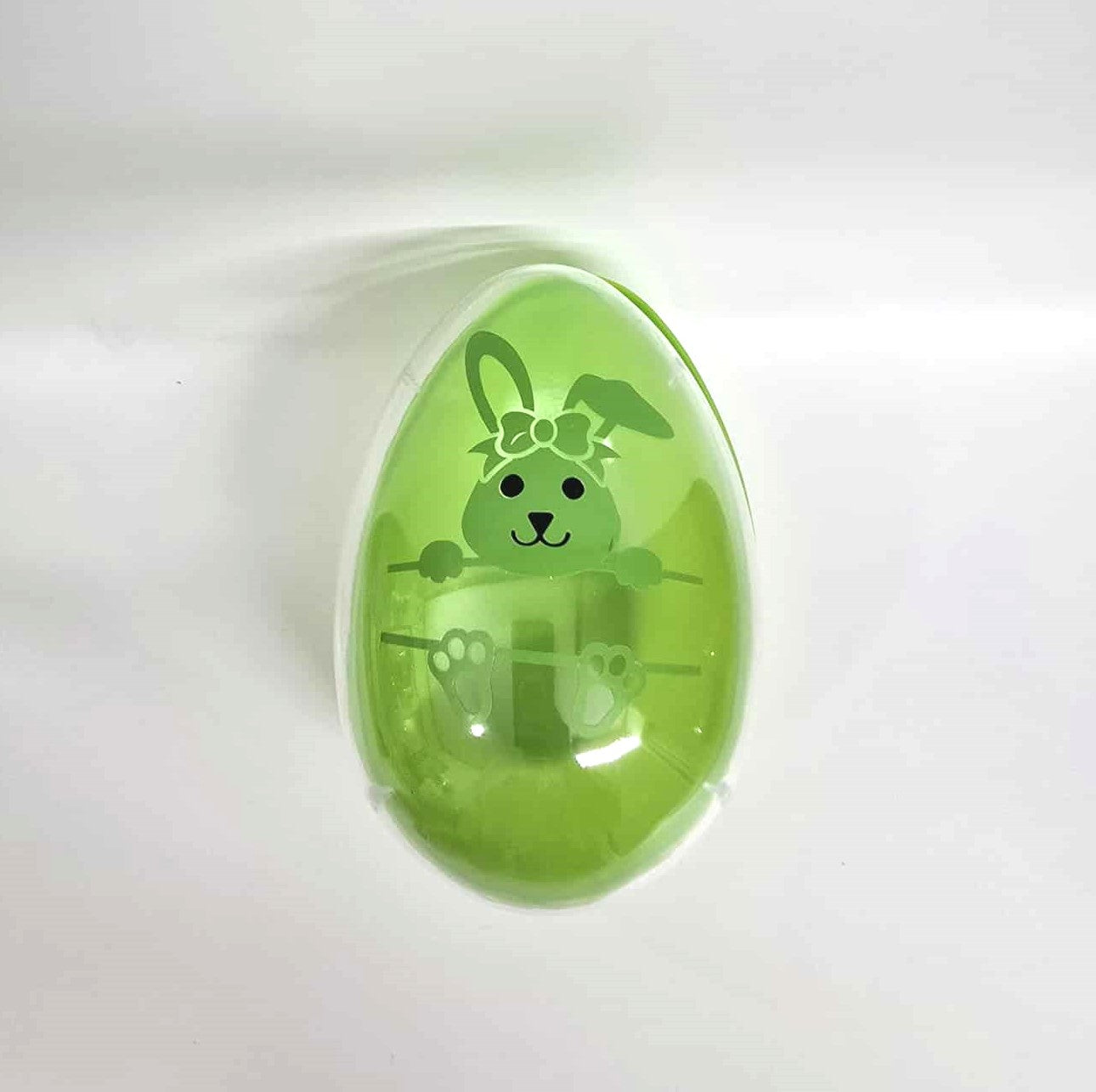 6" Blue Jumbo Personalized Plastic Easter Egg