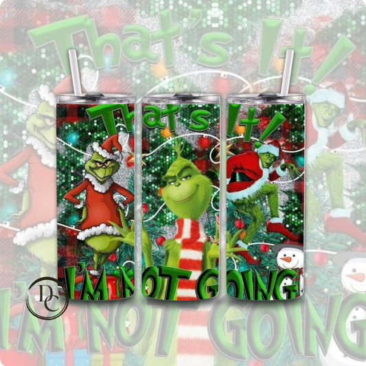 Grinch 20 Oz Tumblers 20 oz Custom Sublimation Tumbler Stainless Steel 47