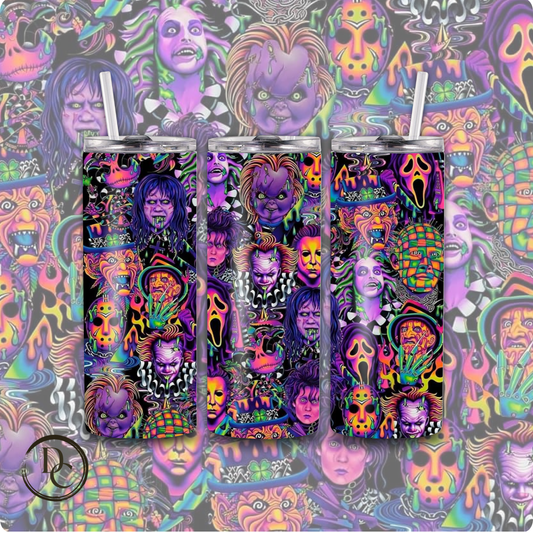 Spooky Halloween 20 oz Custom Sublimation Tumbler Stainless Steel 21