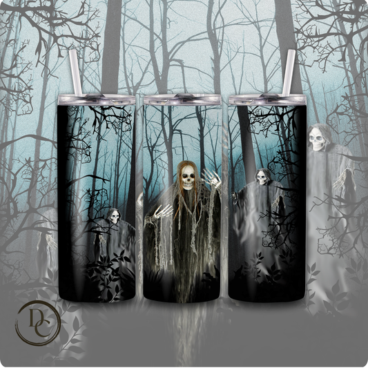 Spooky Halloween 20 oz Custom Sublimation Tumbler Stainless Steel 26