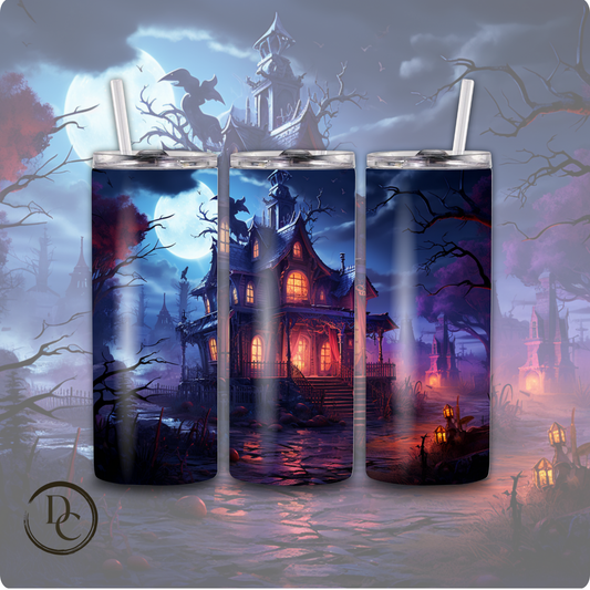Spooky Halloween 20 oz Custom Sublimation Tumbler Stainless Steel 28