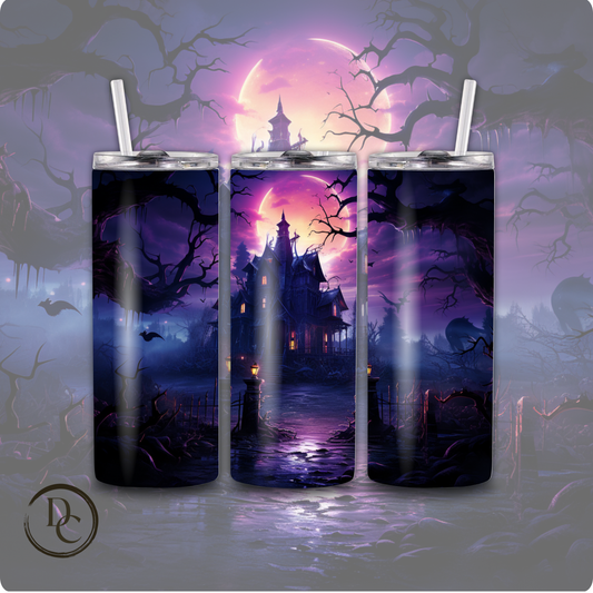 Spooky Halloween 20 oz Custom Sublimation Tumbler Stainless Steel 29