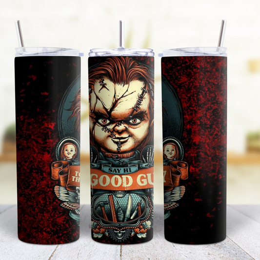 Horror Halloween 20 Oz Custom Sublimation Tumbler Stainless Steel 26
