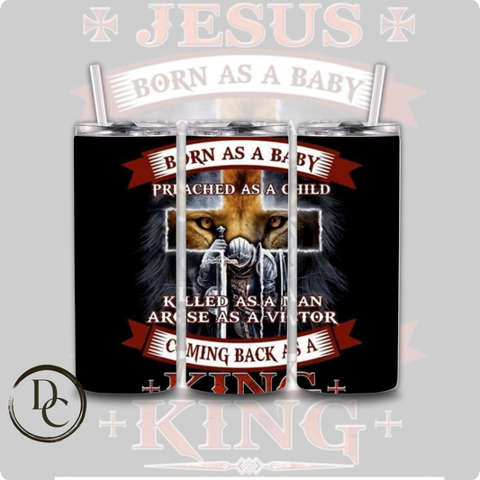 Religious 20 oz Custom Sublimation Tumbler Stainless Steel Insulated