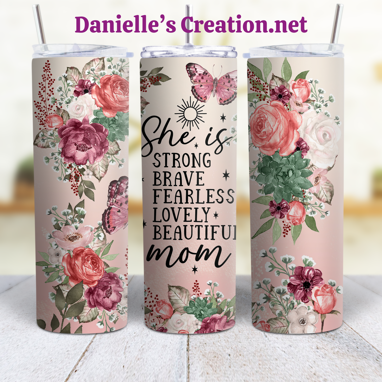 World greatest, Mom Life, Mother, MAMA, Mommy, Mother's Day 20 oz Custom Sublimation Tumbler Stainless Steel