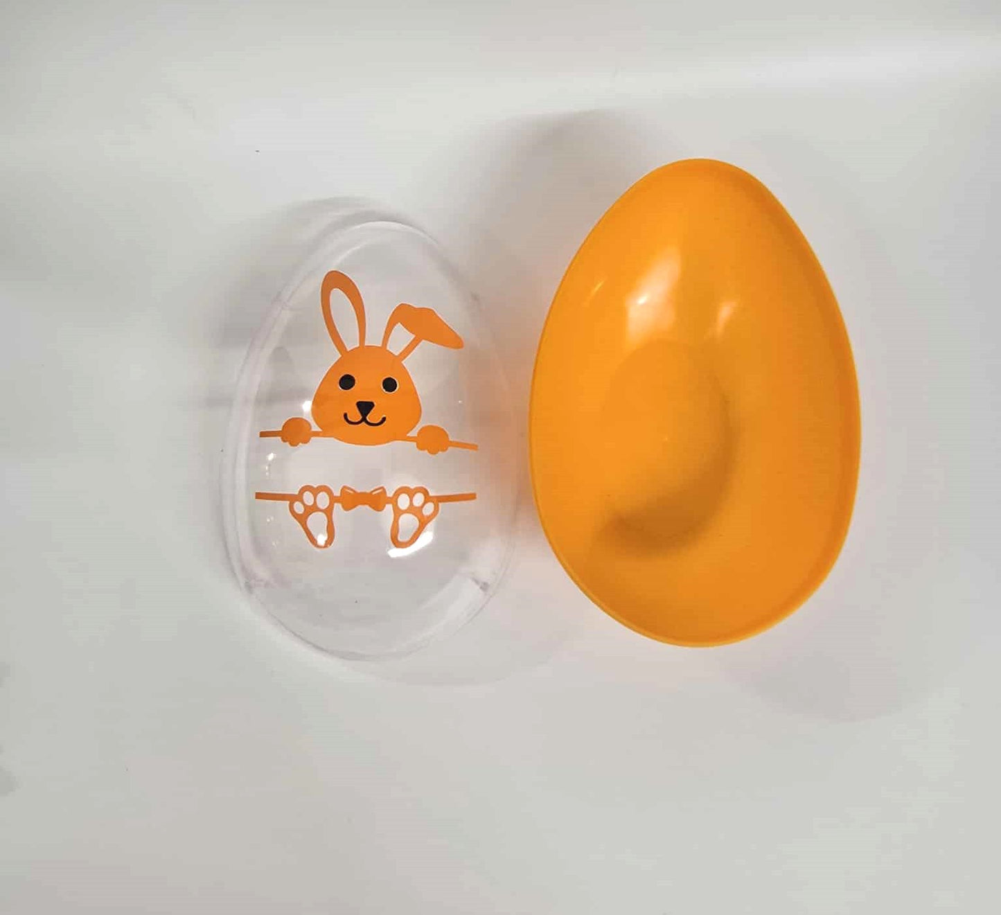 6" Blue Jumbo Personalized Plastic Easter Egg