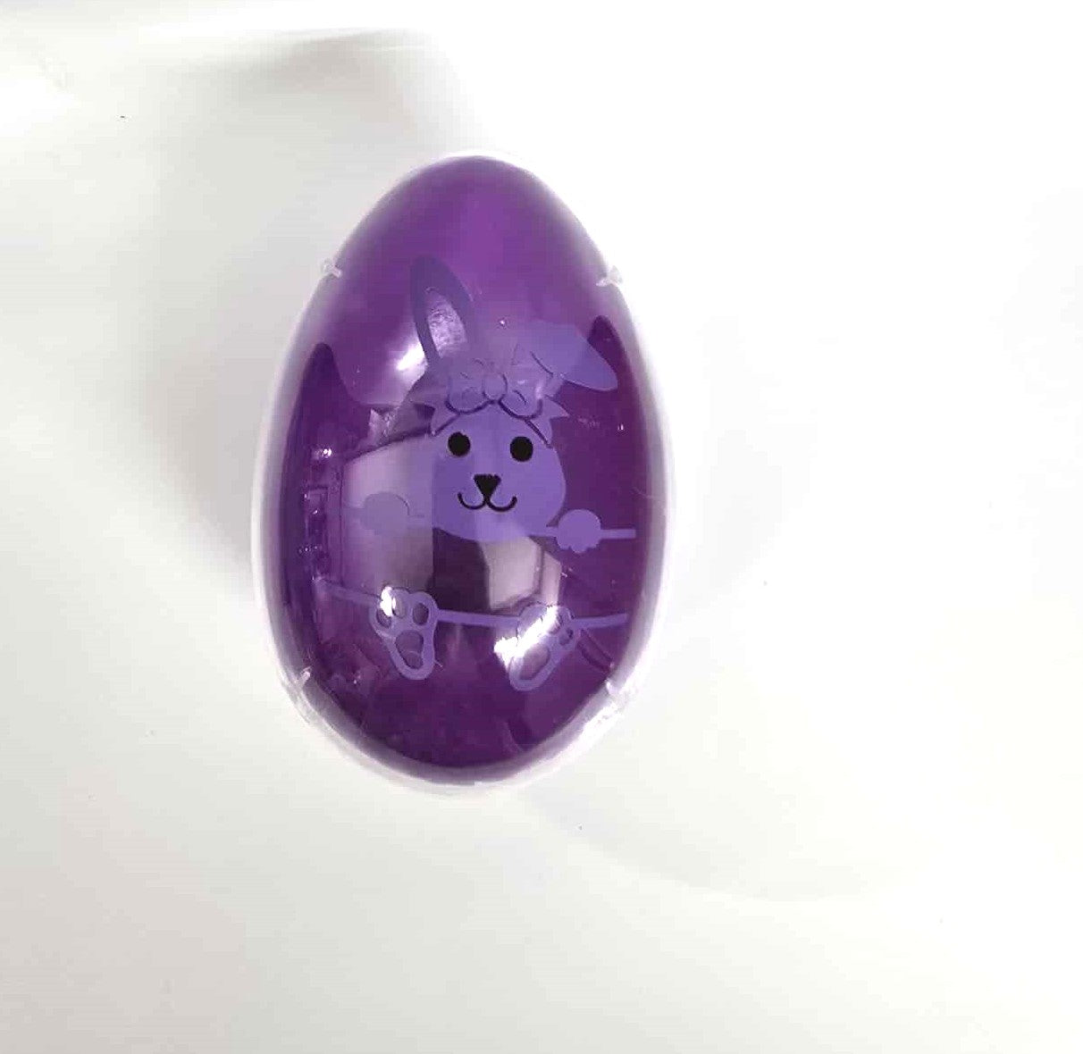 6" Blue Jumbo Personalized Plastic Easter Egg