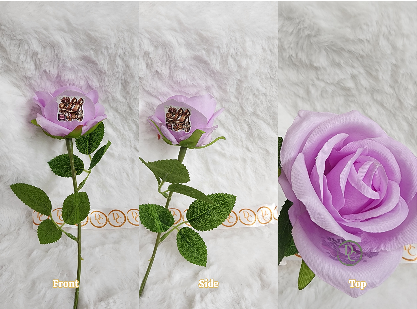 Purple Rose It's Self Love for Me/ Rollin the Spirit Predesigns Custom Forever Flower Fun Custom Designs