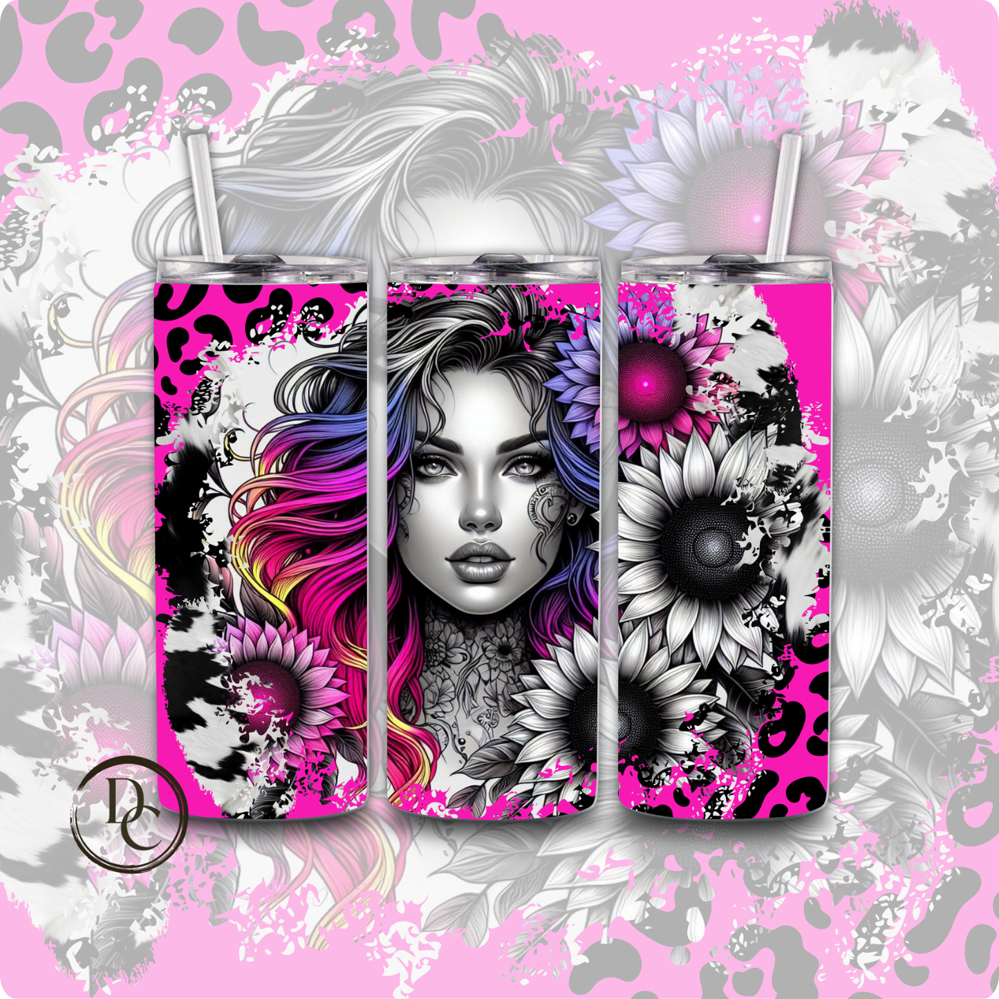 Sarcasm 20 oz Custom Sublimation Tumbler