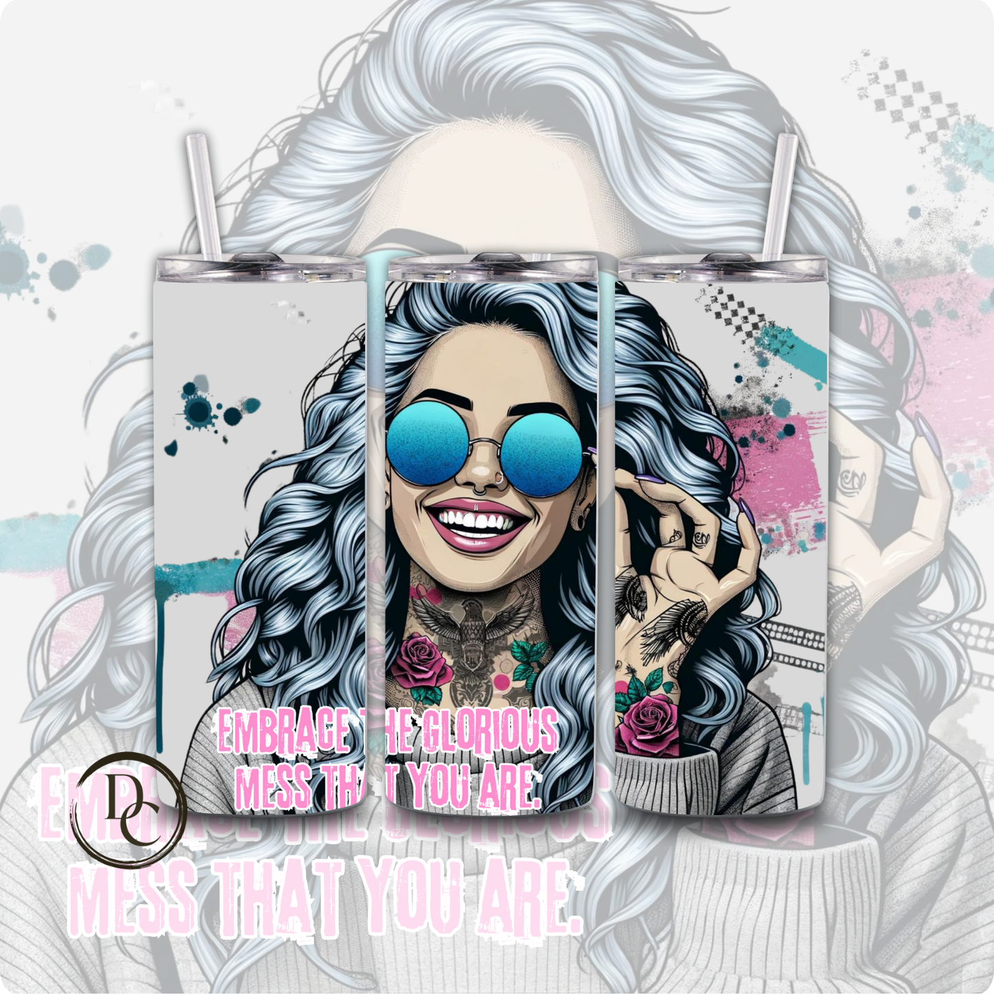 Sarcasm Affirmation 20 oz Tumblers 17