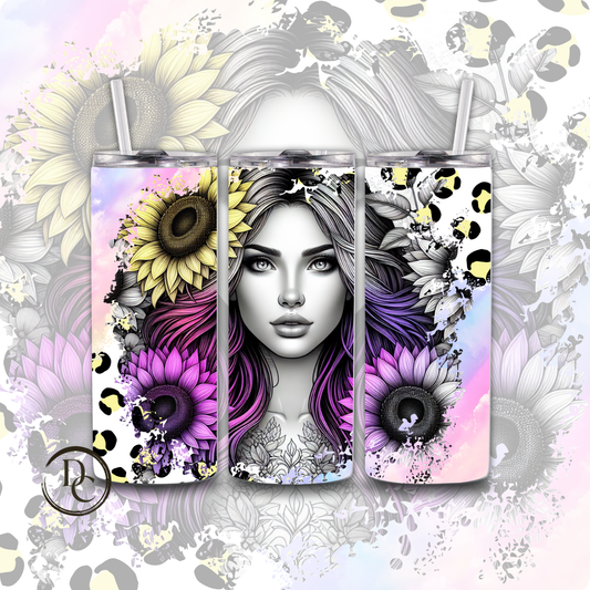 Wild Free Sarcasm Humor 20 oz Custom Sublimation Tumbler #20