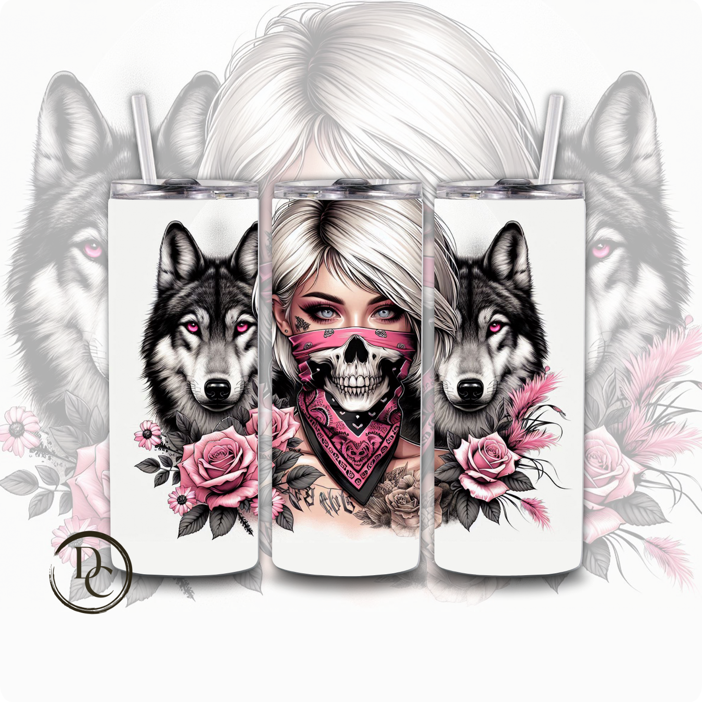 Fuck Average I'm A Queen Sarcasm Affirmation 20 oz Tumblers 26