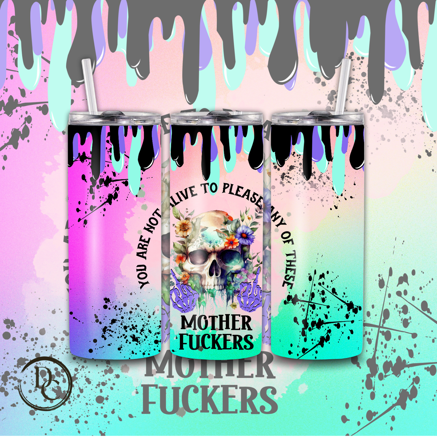 NOT ENOUGH SAGE FOR THIS SHIT 20 oz Custom Sublimation Tumbler Stainless Steel #32
