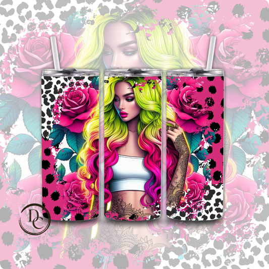 Roses Sarcasm Affirmation 20 oz Tumblers 5