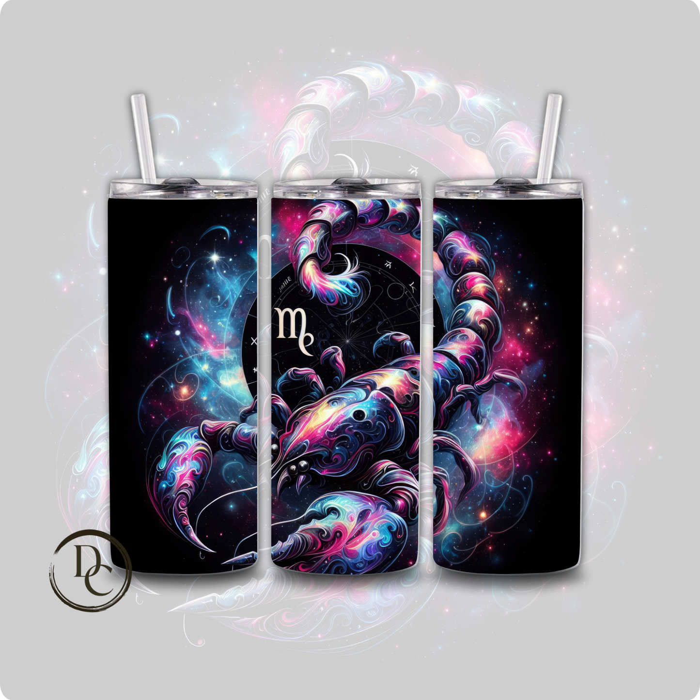 Gemini Zodiac 20 oz Custom Sublimation Tumbler Stainless Steel