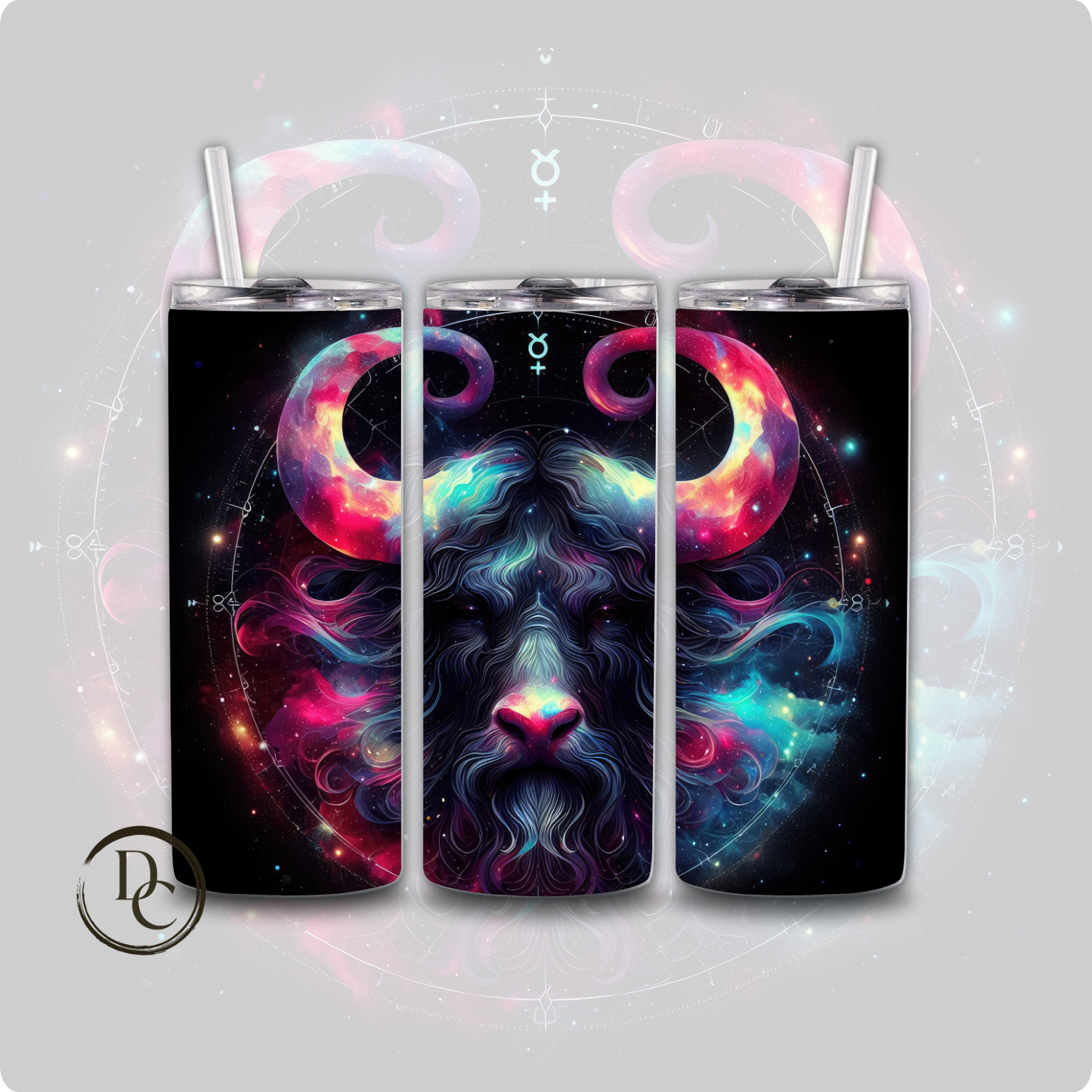 Gemini Zodiac 20 oz Custom Sublimation Tumbler Stainless Steel