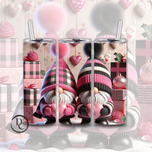 Gnomes Valentines 20 oz Custom Sublimation Tumbler Stainless Steels 15