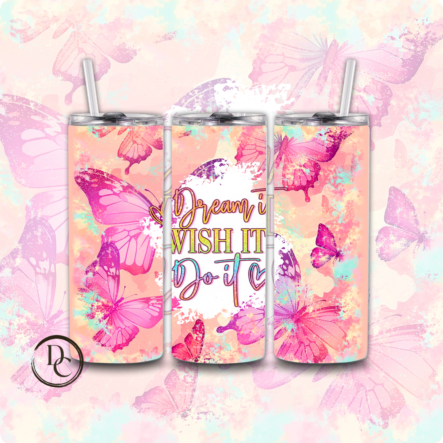 Blessed 20 oz Custom Sublimation Tumbler Stainless Steel 37