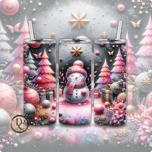 Magical Christmas 20 Oz  Custom Sublimation Tumbler Stainless Steel # 1